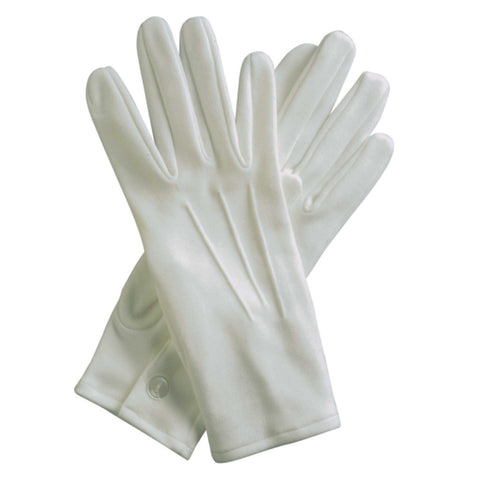 Men's White Cotton Gloves