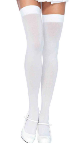 Opaque thigh high sales stockings