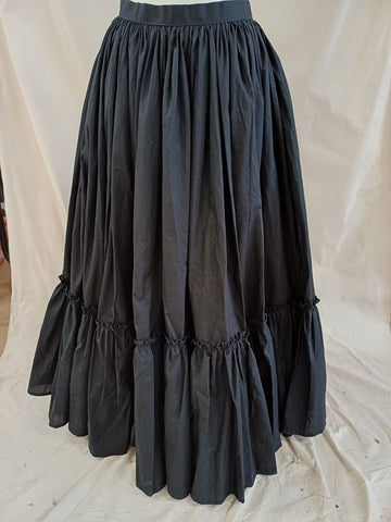 Cotton petticoat - black