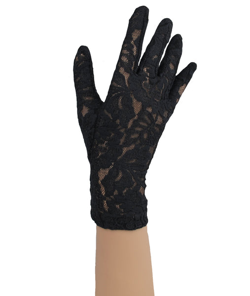 Italian Lace Gloves - Wrist