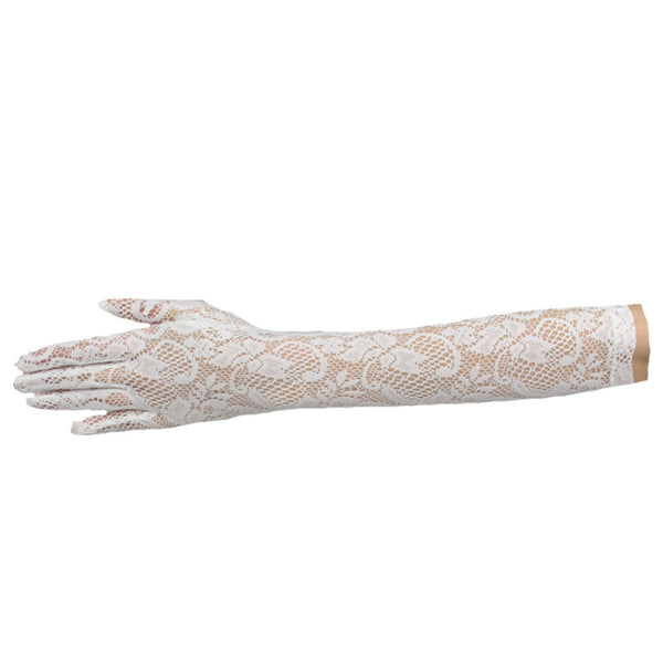Italian Lace Gloves - Elbow