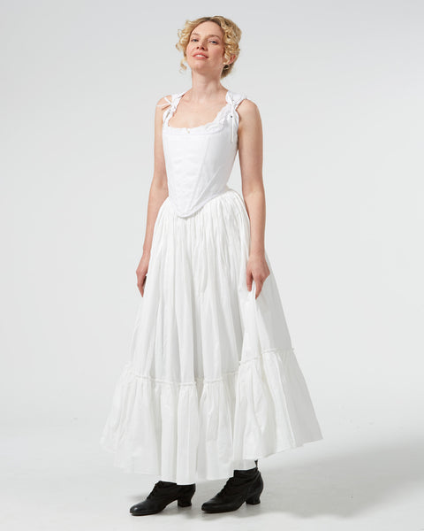 Cotton petticoat - white