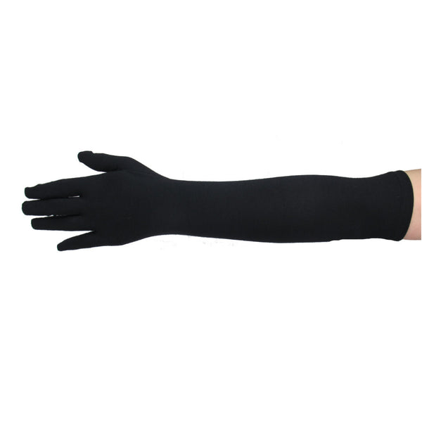 Matte Cotton Gloves - Elbow