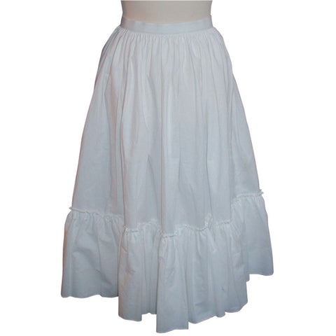 Cotton petticoat - white