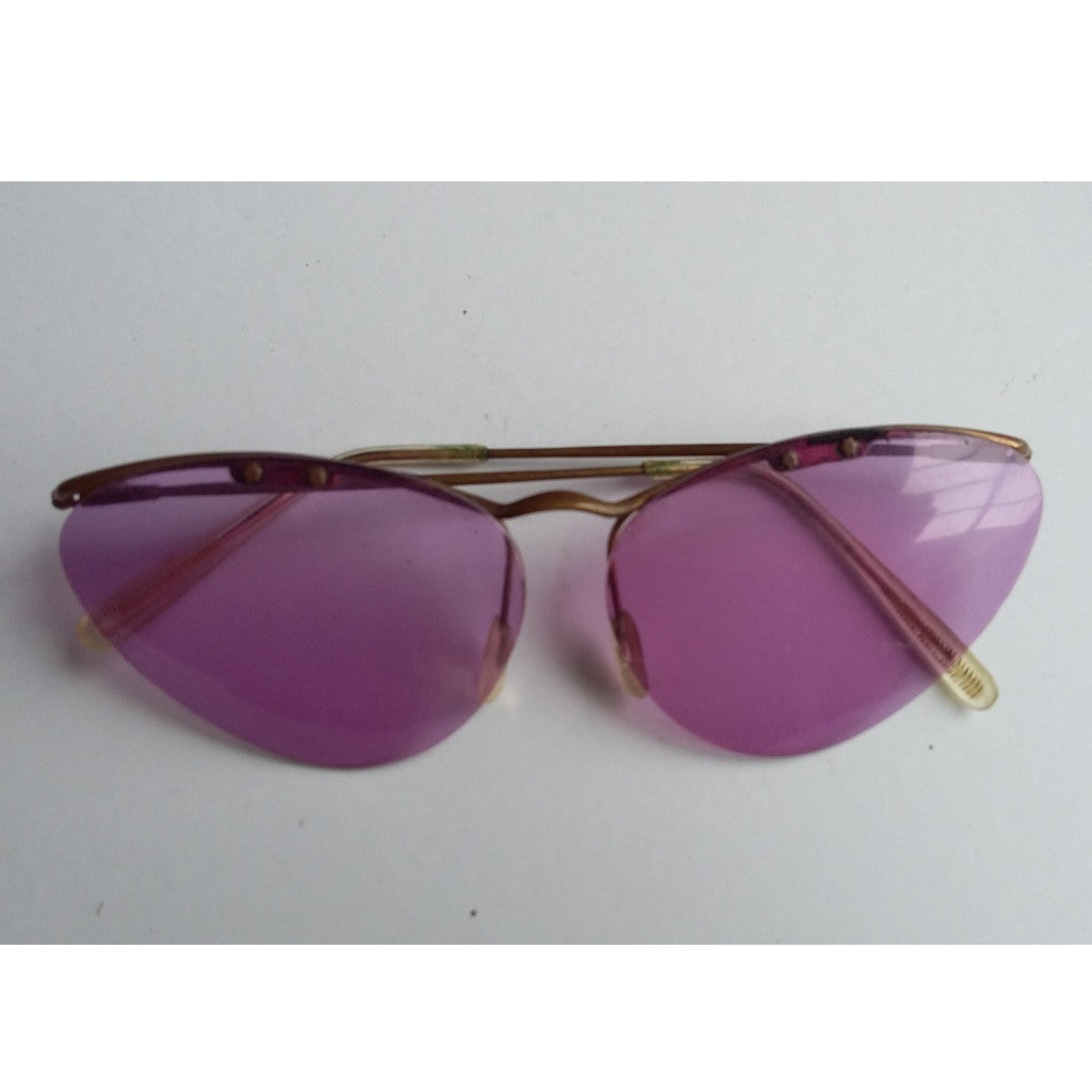 Purple Cat Eye Sunglasses