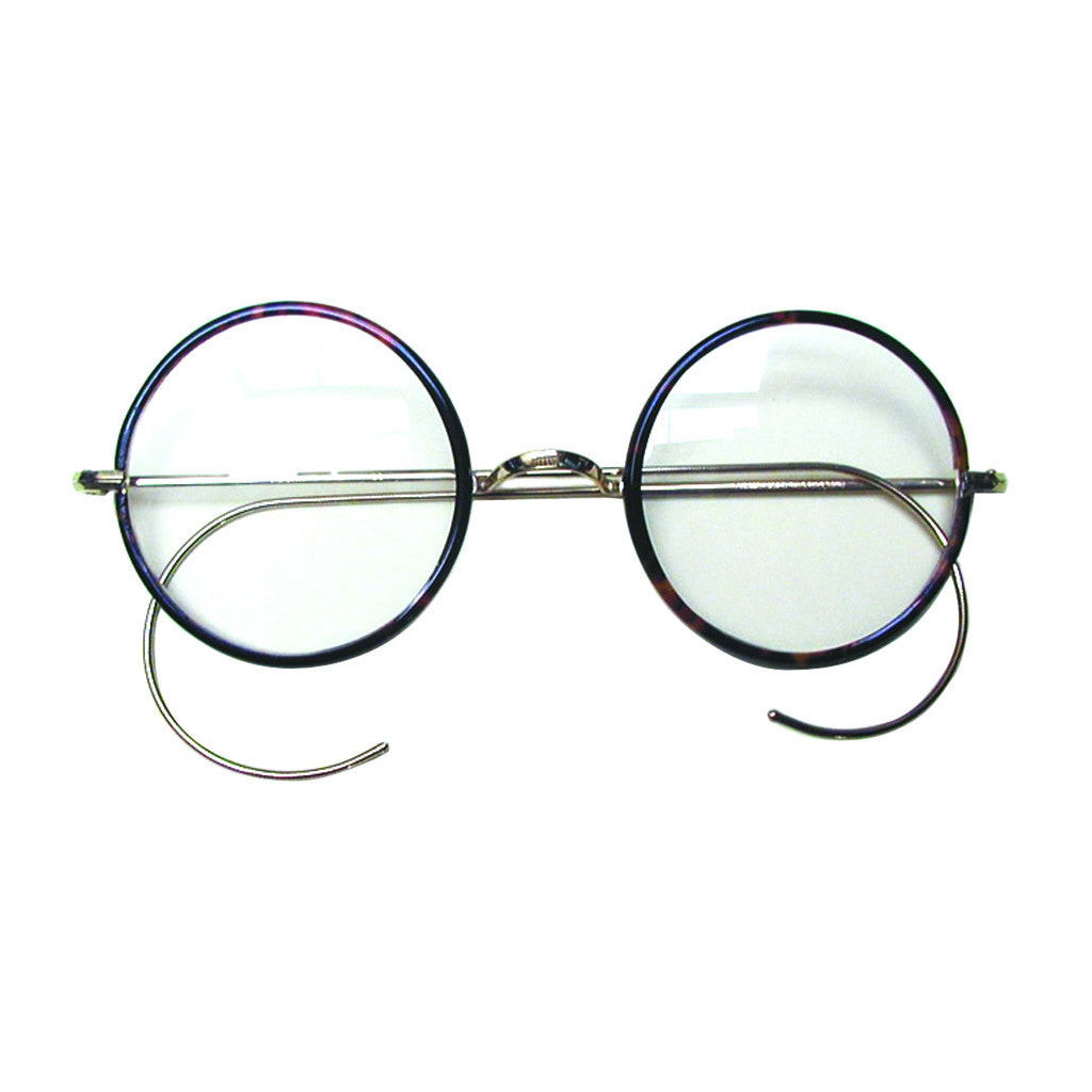 Round Frame Spectacles - Curled Sides