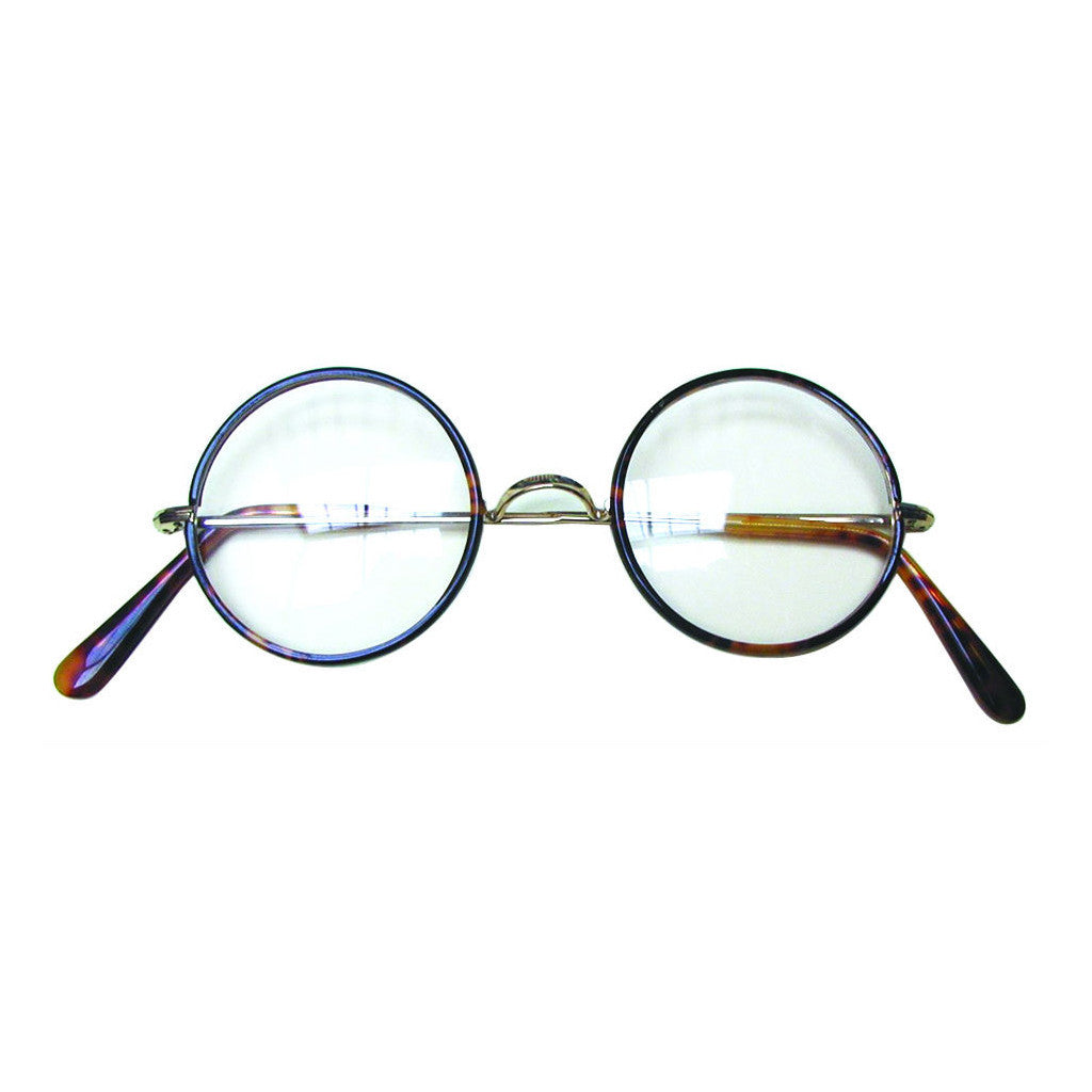 Round Frame Spectacles - Hockey Stick Sides